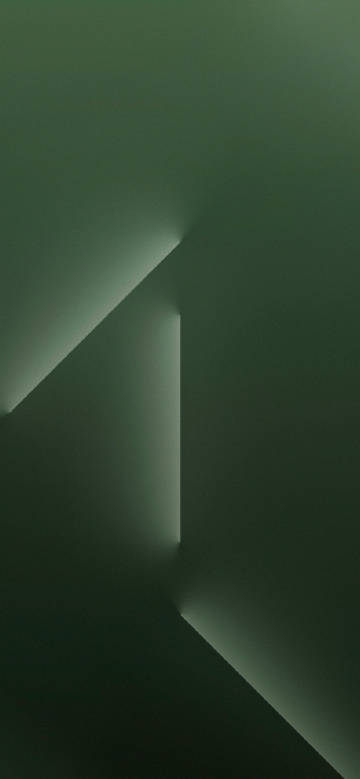 Dark Green Minimalist Abstract Background