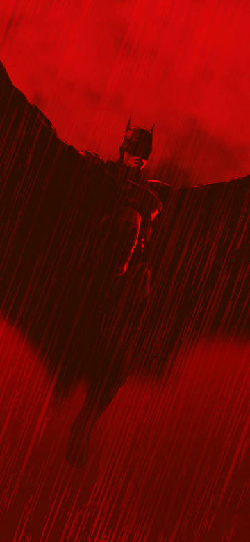 Batman in the storm