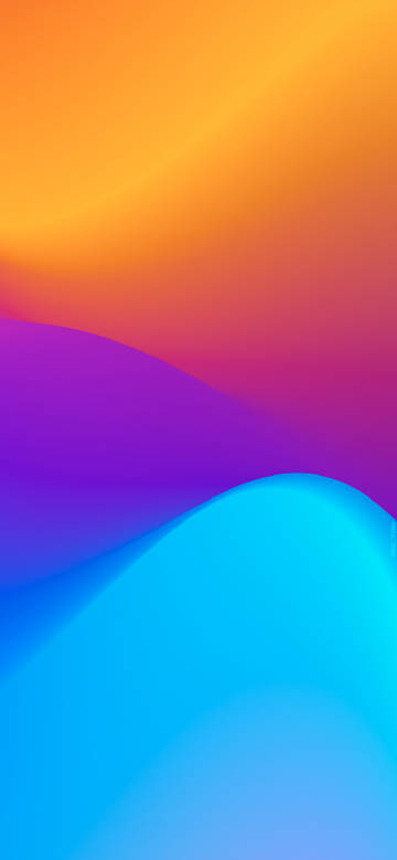 Colorful flowing gradient
