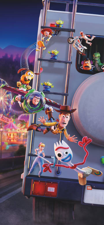 Toy Story 4: Toys' Great Escape at Night