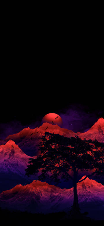 Fantastic night scene