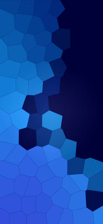 Gradient Blue Geometric Graphic