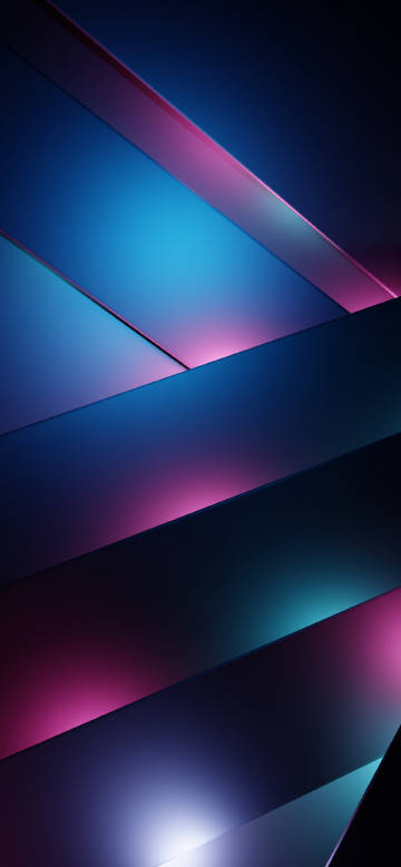 Blue and Purple Geometric Lines Abstract Pattern