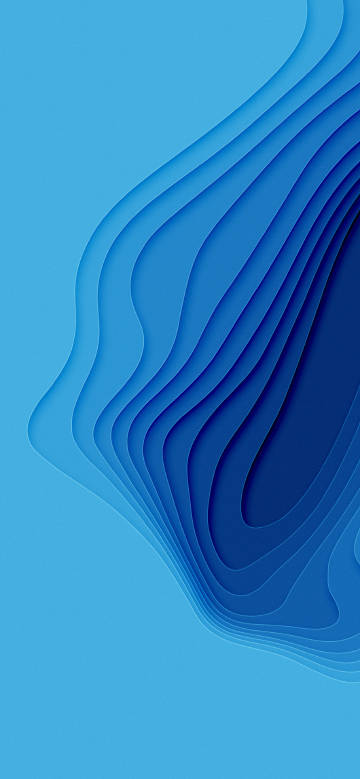 Flowing Blue Lines