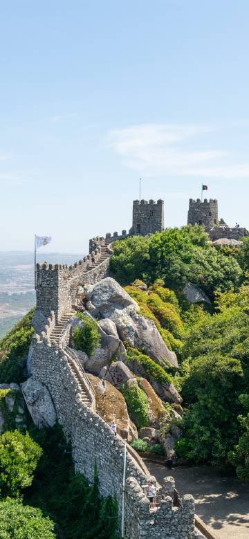 Scenery of Portuguese Ancient Fortress