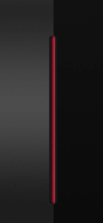 Red Line between Black and Grey