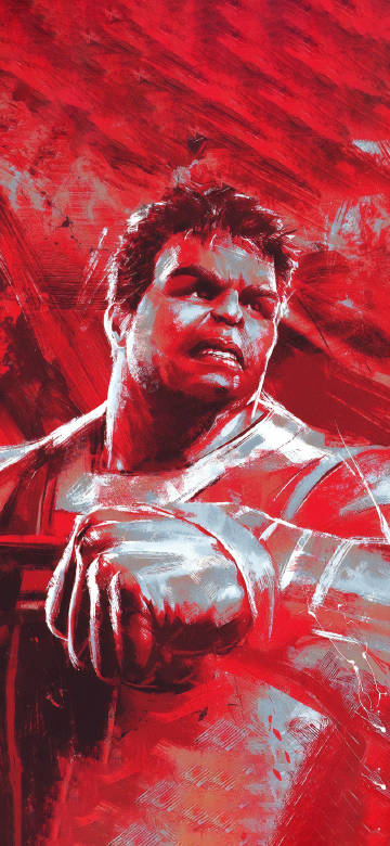 Angry hulk in Avengers 4