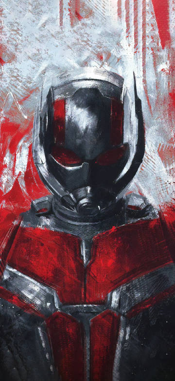 Avengers 4: ant-man in the red and black suit