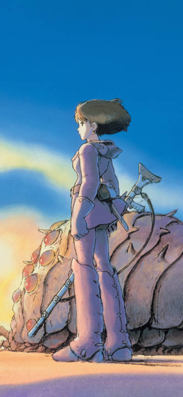oment of nature guardianship in "Nausicaä of the Valley of the Wind"