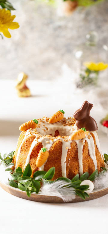 Beautifully decorated cake
