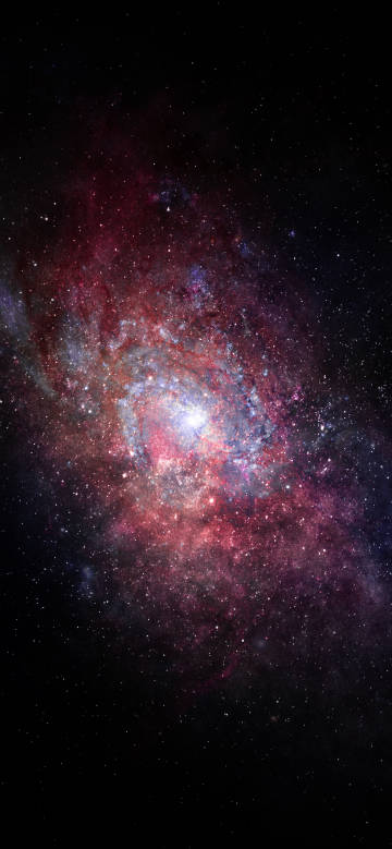 Fantasy spiral galaxy in the universe