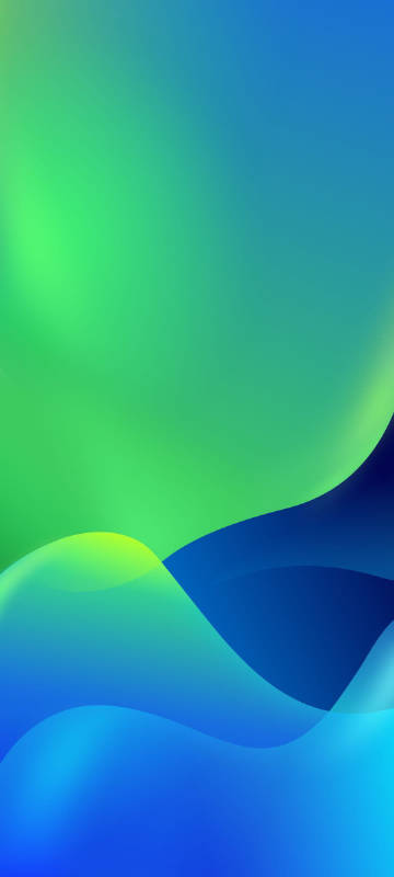 Green and blue gradient abstract background illustration