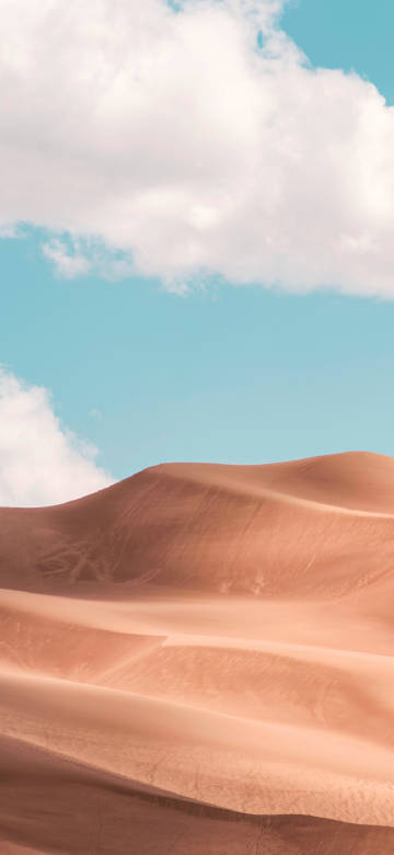 Beautiful desert under the sun