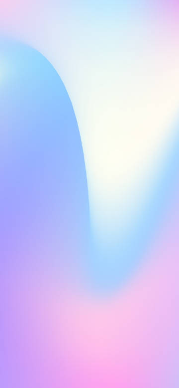 Dreamy pink gradient color