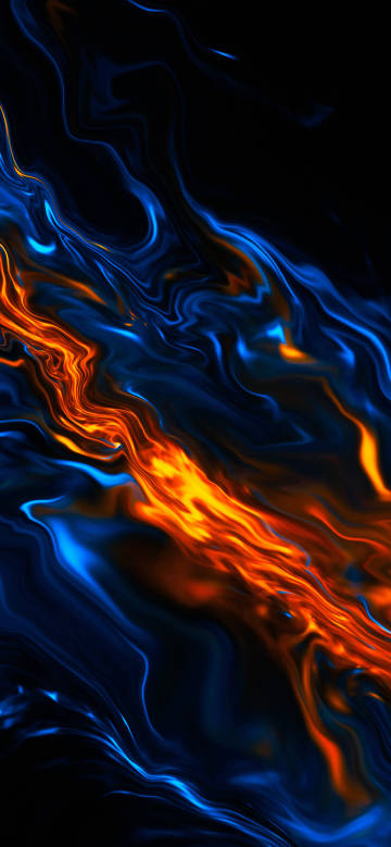Blue And orange color abstract background
