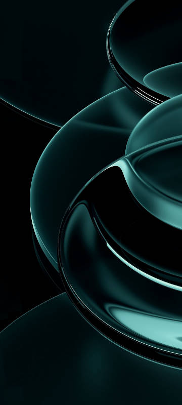 Cool blue and green fluid abstract design