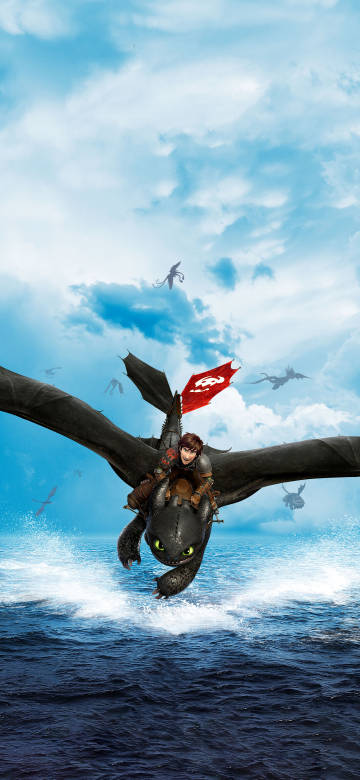 How to Train Your Dragon:Dragon-Riding Journey Over the Ocean