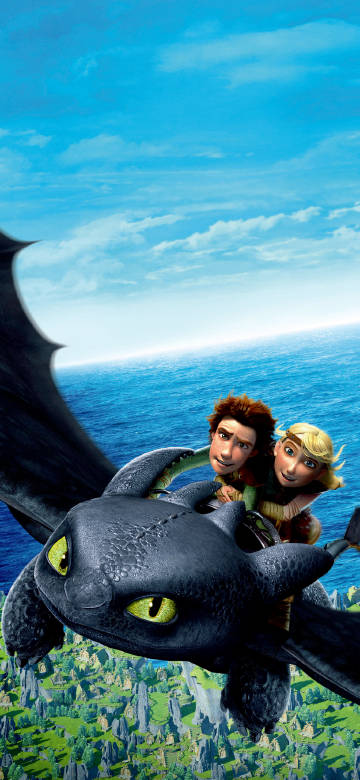How to Train Your Dragon:Flying over the ocean on a dragon