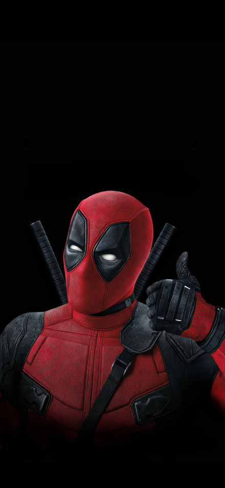 Deadpool giving a thumbs up