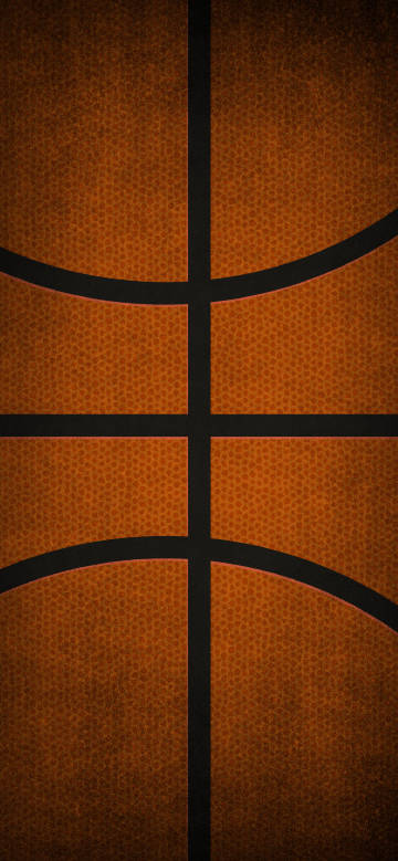 Basketball surface texture and lines