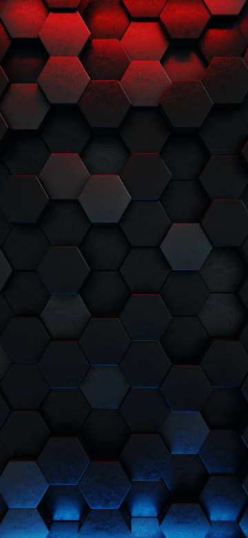 Cool hexagonal geometric design background