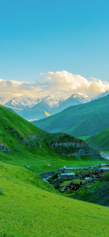 The magnificent scenery of kalajun grassland