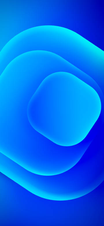 Abstract beauty of gradient blue tones