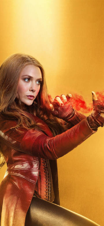 Marvel's The Avengers:Scarlet witch’s magic attack