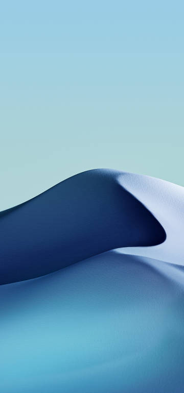 Vivo X Note built-in blue abstract curve phone wallpaper
