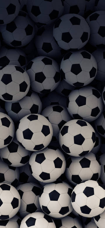 Football all over the screen