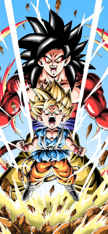Intense Goku Super Saiyan Power Surge 4K Wallpaper
