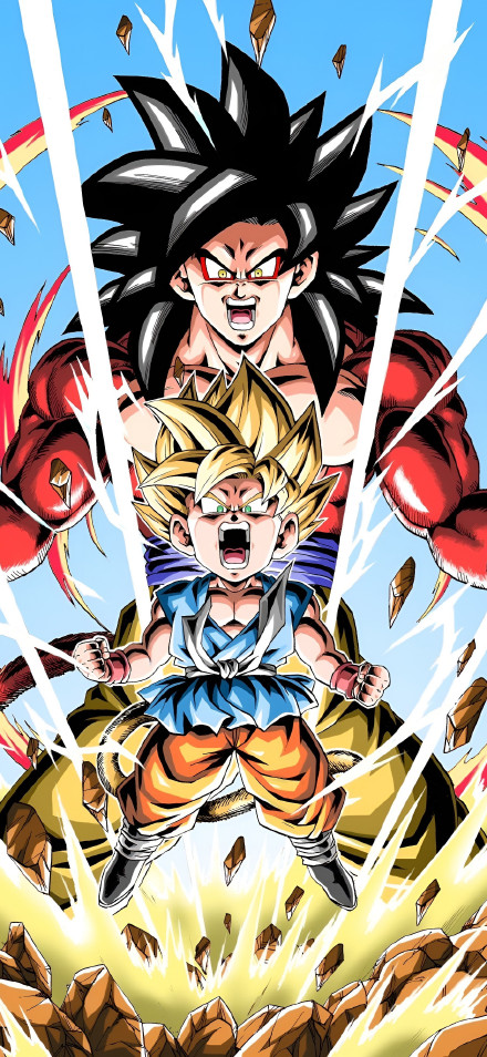Intense Goku Super Saiyan Power Surge 4K Wallpaper